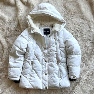 DKNY Girls Puffer Coat